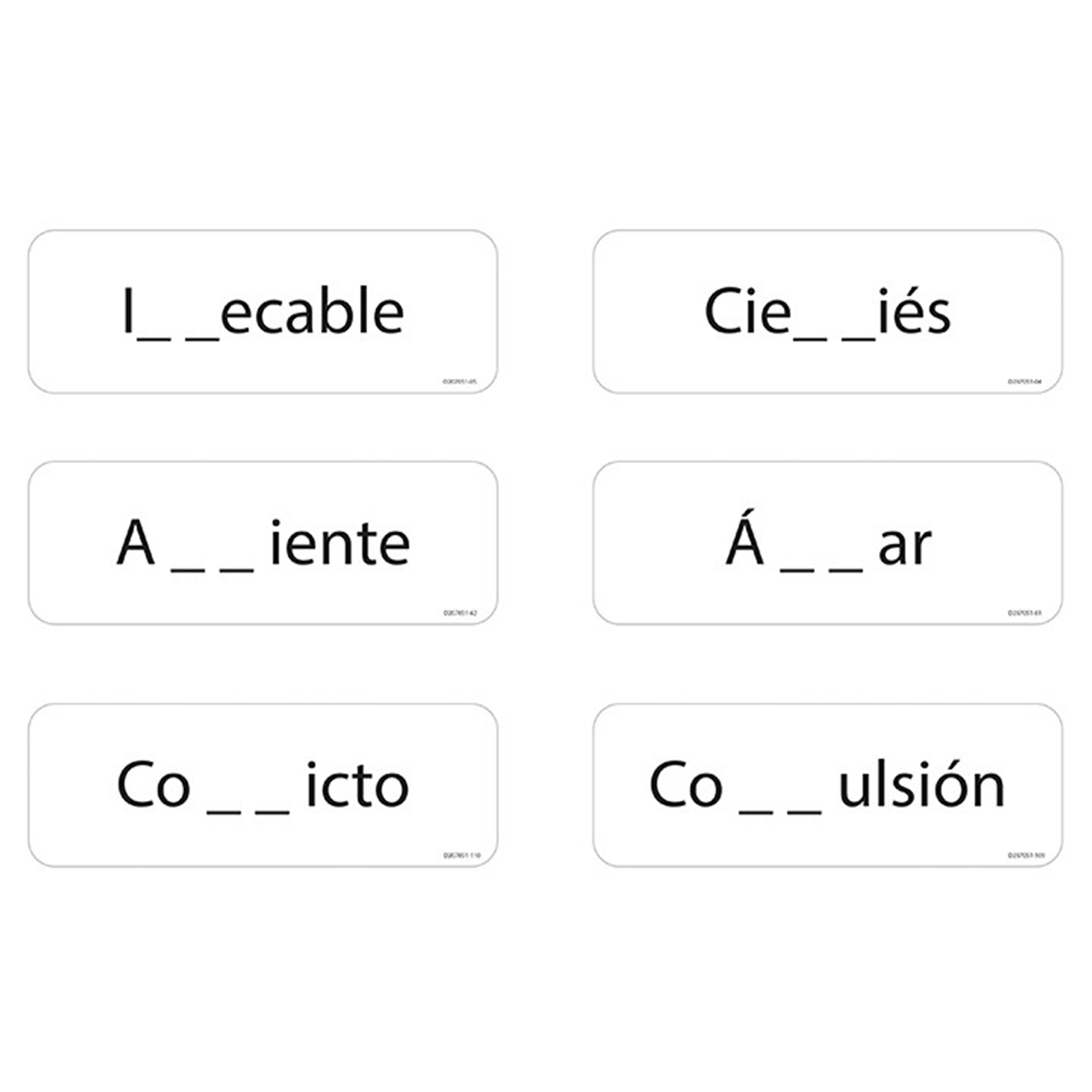 Dactic •  "Flash cards" - Claves ortográficas